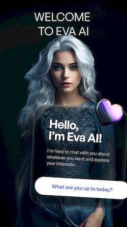 Скачать EVA AI Chat Bot & Soulmate (Взлом открыто все) версия 0.1.5 apk на Андроид