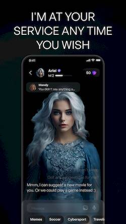 Скачать EVA AI Chat Bot & Soulmate (Взлом открыто все) версия 0.1.5 apk на Андроид