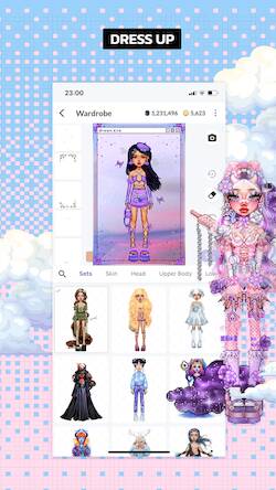 Скачать Everskies: Virtual Dress up (Взлом на деньги) версия 2.7.4 apk на Андроид