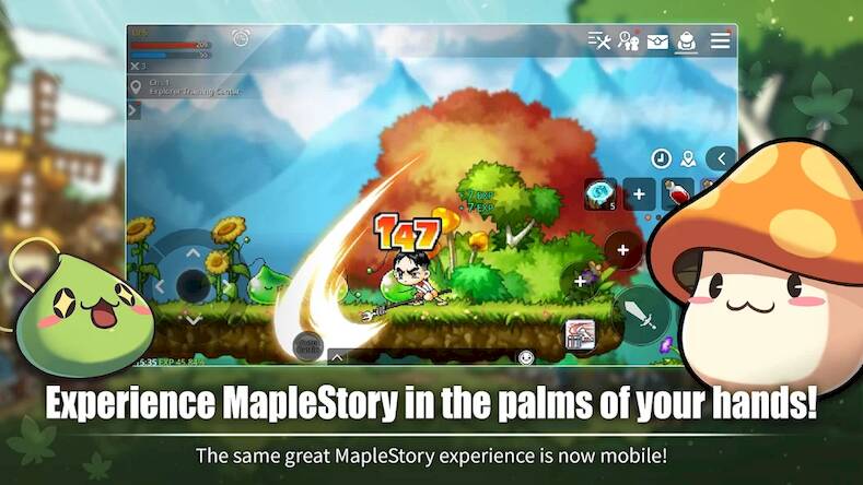 Скачать MapleStory M - Fantasy MMORPG (Взлом на монеты) версия 2.4.9 apk на Андроид