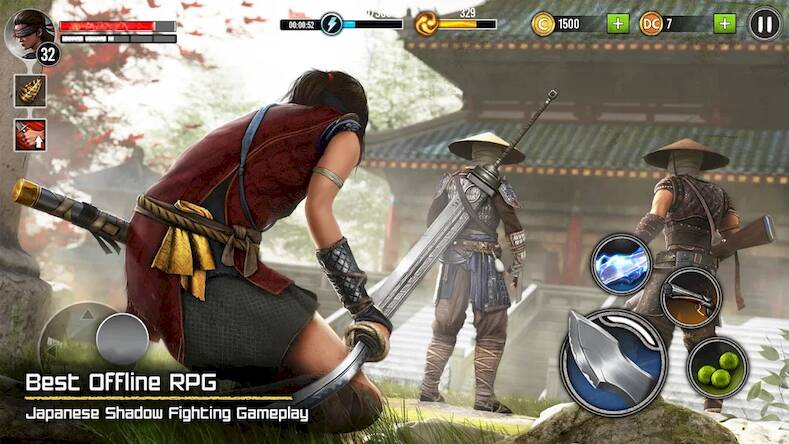 Скачать Ninja Ryuko: Shadow Ninja Game (Взлом открыто все) версия 2.3.8 apk на Андроид