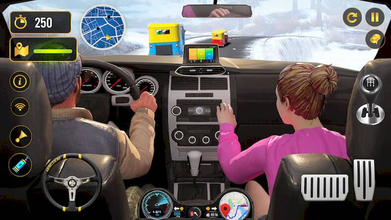 Скачать такси автомобиль Водитель 3d (Взлом на деньги) версия 2.4.7 apk на Андроид