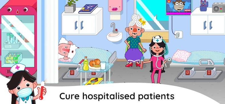 Скачать SKIDOS Hospital Games for Kids (Взлом на деньги) версия 1.8.5 apk на Андроид