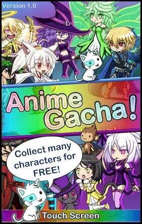 Скачать Anime Gacha! (Simulator & RPG) (Взлом открыто все) версия 0.6.7 apk на Андроид