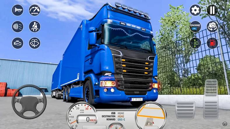 Скачать Euro Cargo Truck Simulator Pro (Взлом открыто все) версия 0.2.1 apk на Андроид
