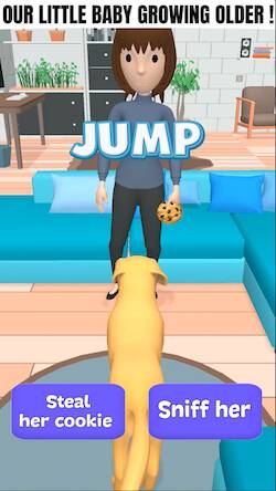 Скачать Dog Life Simulator (Взлом на деньги) версия 2.8.6 apk на Андроид