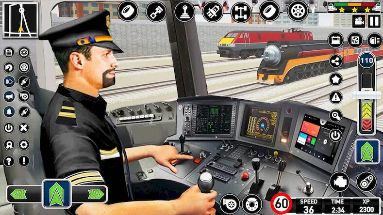 Скачать City Train Station-Train games (Взлом на монеты) версия 2.7.2 apk на Андроид