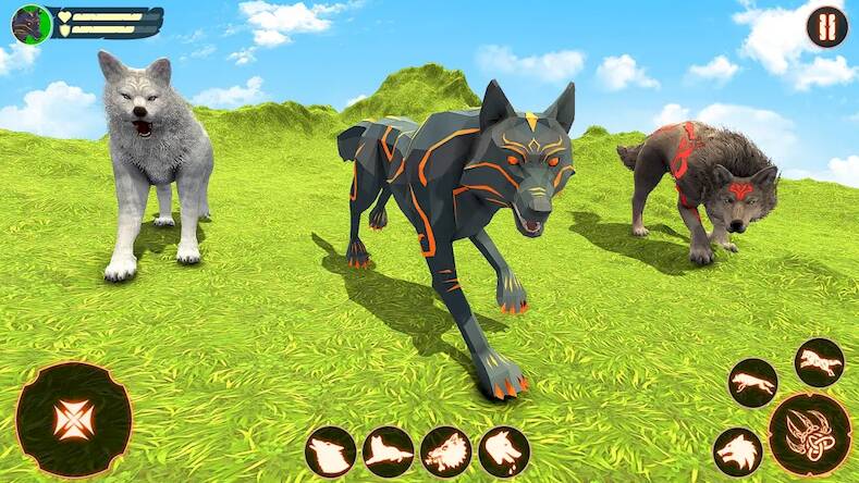Скачать волк игры : симулятор животных (Взлом открыто все) версия 1.4.4 apk на Андроид