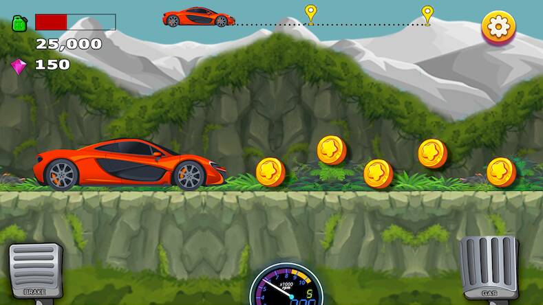 Скачать Car Driving Hill Racing Game (Взлом открыто все) версия 1.1.8 apk на Андроид