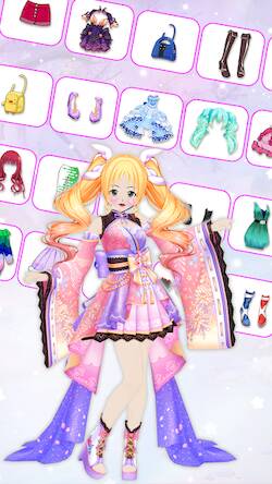 Скачать Anime Fashion: Dress Up Games (Взлом на монеты) версия 1.5.4 apk на Андроид