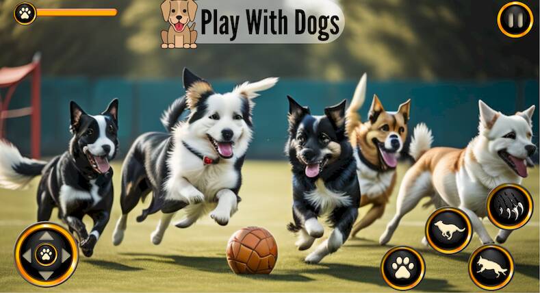 Скачать Dog Simulator: Dog Life Games (Взлом на монеты) версия 2.4.7 apk на Андроид