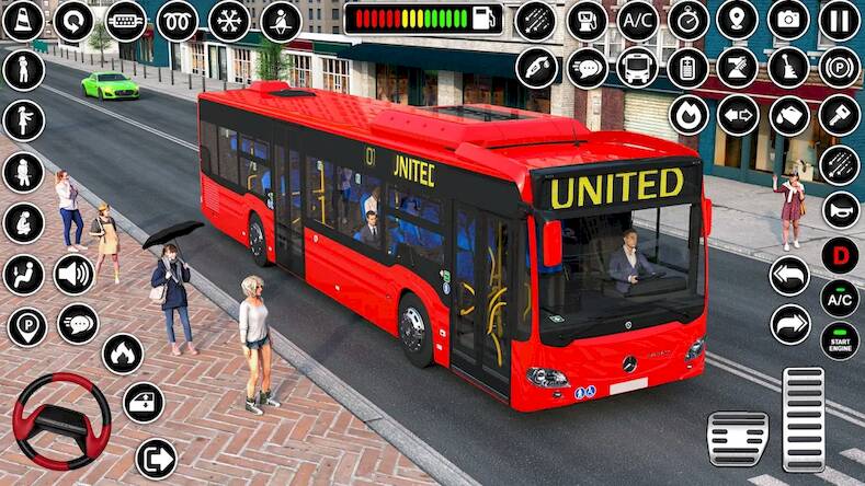 Скачать Bus Simulator Bus Driving Game (Взлом на монеты) версия 2.2.5 apk на Андроид
