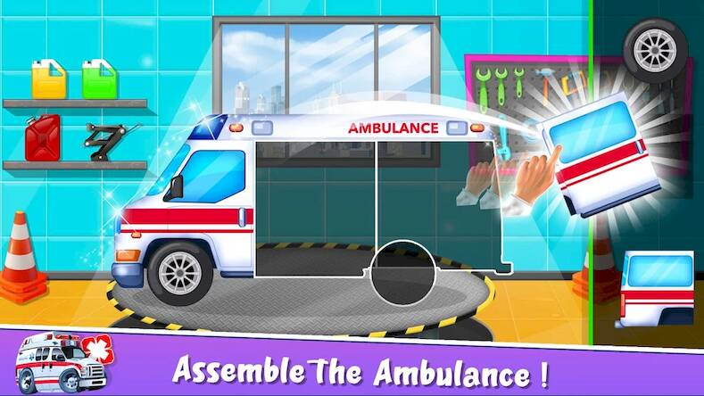 Скачать Ambulance Rescue Doctor Clinic (Взлом на монеты) версия 0.5.1 apk на Андроид
