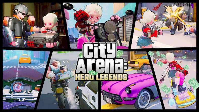 Скачать City Arena: Hero Legends (Взлом на монеты) версия 0.6.8 apk на Андроид