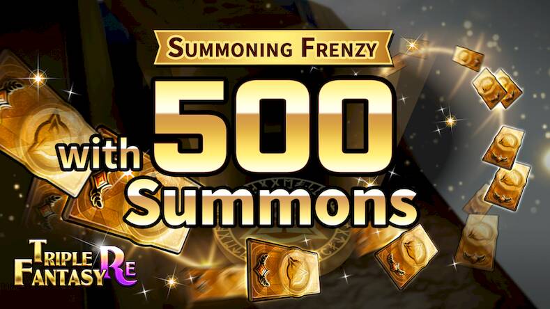 Скачать Triple Fantasy RE: 500 summons (Взлом открыто все) версия 0.6.2 apk на Андроид