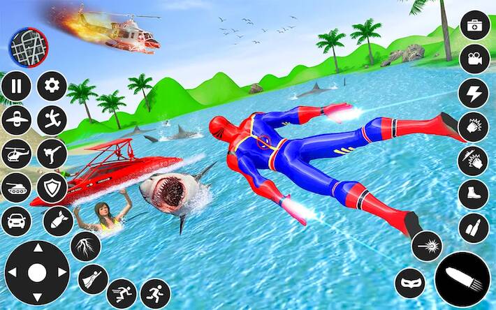 Скачать Человек-паук-истребитель: вере (Взлом на деньги) версия 0.2.1 apk на Андроид
