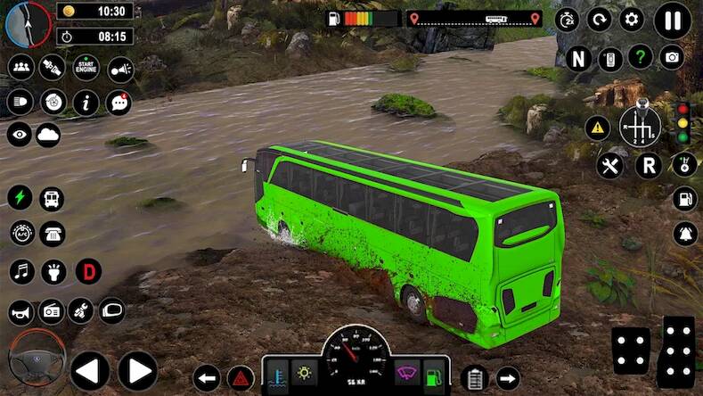 Скачать Offroad Racing in Bus Game (Взлом открыто все) версия 1.9.5 apk на Андроид
