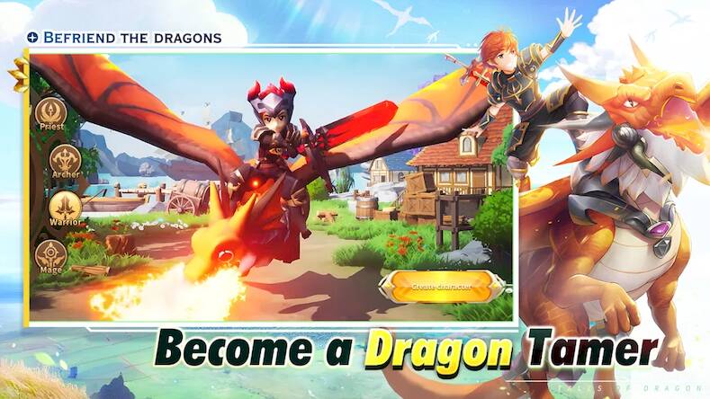 Скачать Tales of Dragon - Fantasy RPG (Взлом на монеты) версия 0.4.5 apk на Андроид