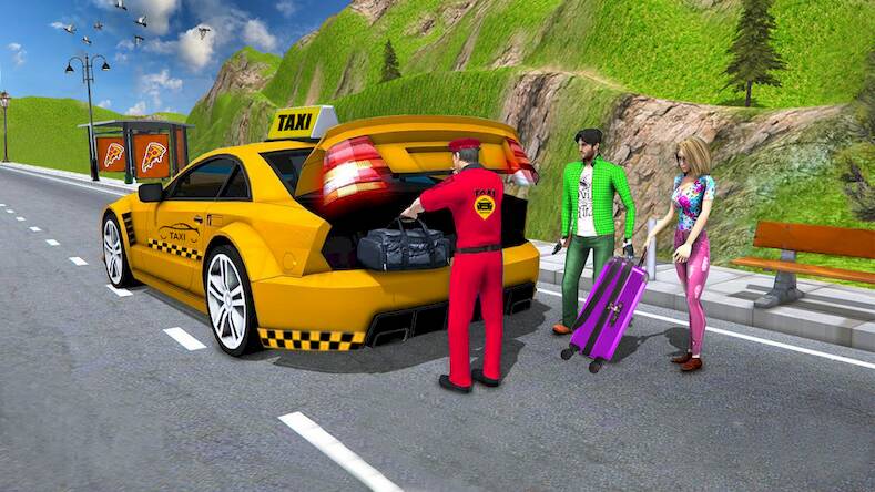 Скачать Taxi Games Driving Car Game 3D (Взлом на монеты) версия 0.1.2 apk на Андроид