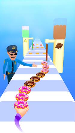 Скачать Пончик Стек: Donut Games (Взлом на деньги) версия 1.5.7 apk на Андроид