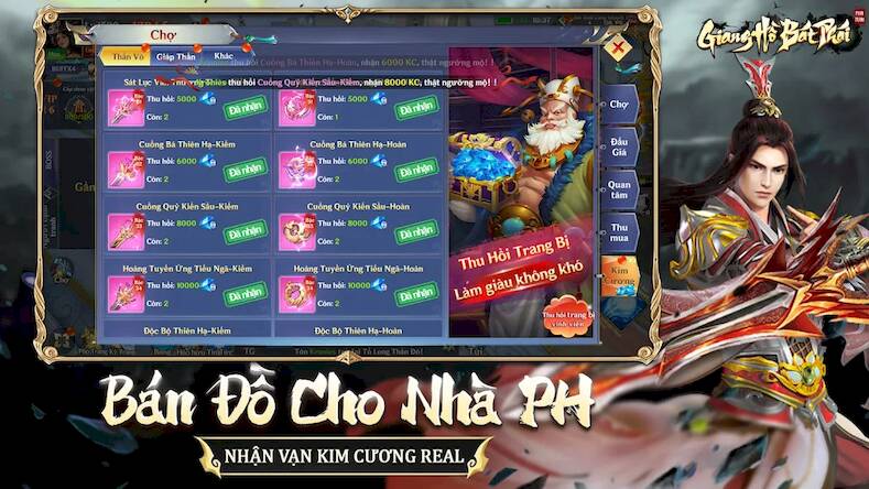 Скачать Giang Hồ: Bát Phái Phân Tranh (Взлом открыто все) версия 2.4.4 apk на Андроид
