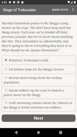 Скачать Siege of Treboulain (Взлом открыто все) версия 2.5.4 apk на Андроид