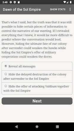 Скачать Dawn of the Sol Empire (Взлом на деньги) версия 1.1.2 apk на Андроид