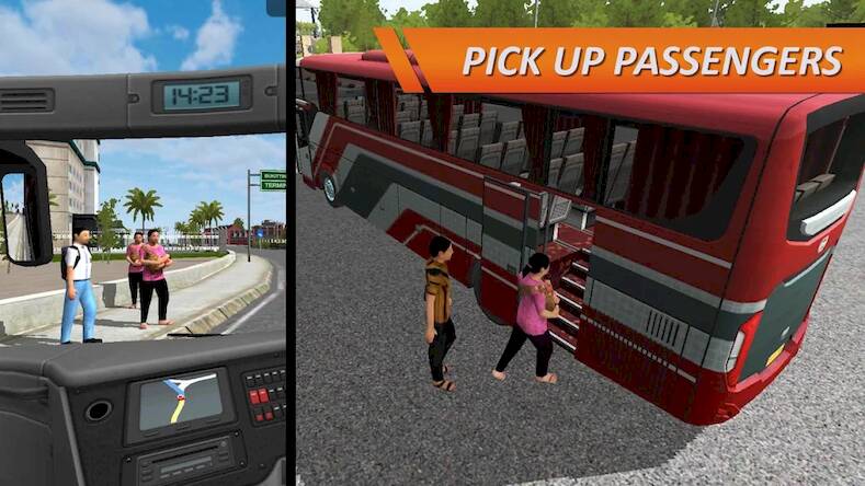 Скачать Bus Simulator Indonesia (Взлом на деньги) версия 0.4.3 apk на Андроид