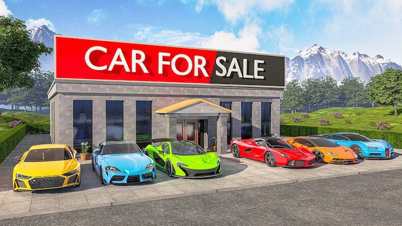 Скачать Car Saler Simulator 2023 игра (Взлом открыто все) версия 1.6.6 apk на Андроид