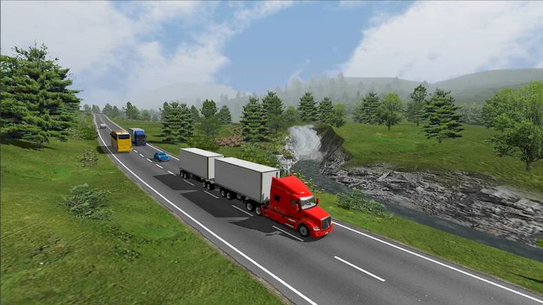 Скачать Universal Truck Simulator (Взлом открыто все) версия 1.9.8 apk на Андроид