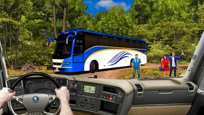Скачать Hill Coach Bus Simulator 2023 (Взлом открыто все) версия 2.4.3 apk на Андроид