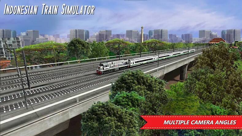 Скачать Indonesian Train Sim: Game (Взлом на монеты) версия 1.4.5 apk на Андроид