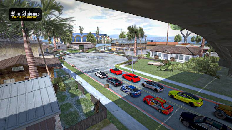 Скачать Car Simulator San Andreas (Взлом на деньги) версия 2.6.9 apk на Андроид