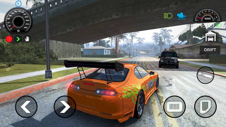 Скачать Car Simulator San Andreas (Взлом на деньги) версия 2.6.9 apk на Андроид