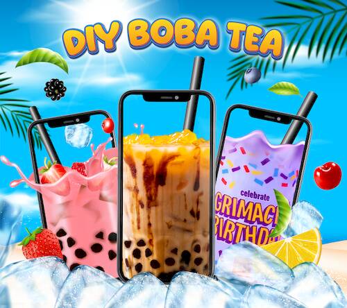 Скачать DIY Boba Tea - Boba Recipe (Взлом открыто все) версия 0.5.7 apk на Андроид