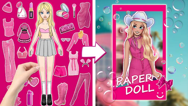 Скачать Magic Paper Doll: аниме макияж (Взлом открыто все) версия 1.2.4 apk на Андроид