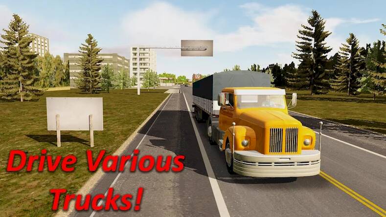 Скачать Heavy Truck Simulator (Взлом открыто все) версия 1.9.2 apk на Андроид