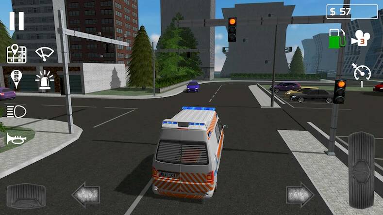 Скачать Emergency Ambulance Simulator (Взлом на монеты) версия 0.4.4 apk на Андроид