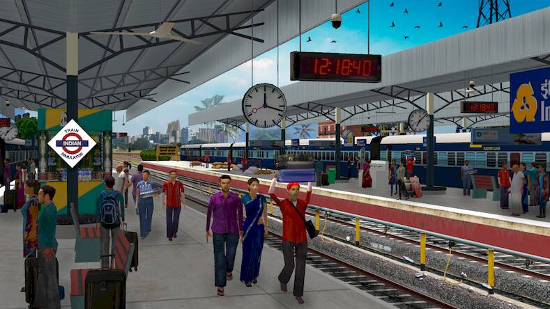 Скачать Indian Train Simulator (Взлом на деньги) версия 2.3.6 apk на Андроид