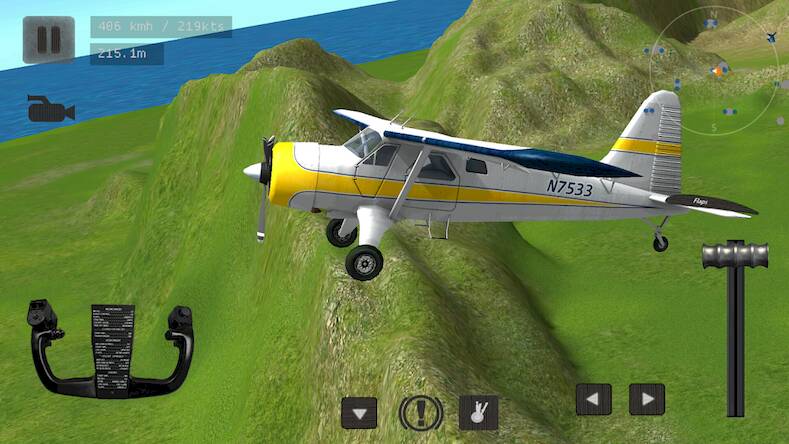 Скачать Авиасимулятор: Пилот самолета- (Взлом открыто все) версия 1.3.5 apk на Андроид