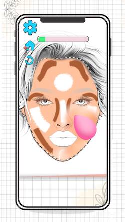 Скачать Face Chart - Makeup Guru (Взлом на монеты) версия 2.9.6 apk на Андроид