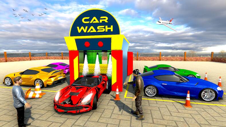 Скачать Автомойка: Парковка 3D Игры (Взлом на деньги) версия 1.3.3 apk на Андроид