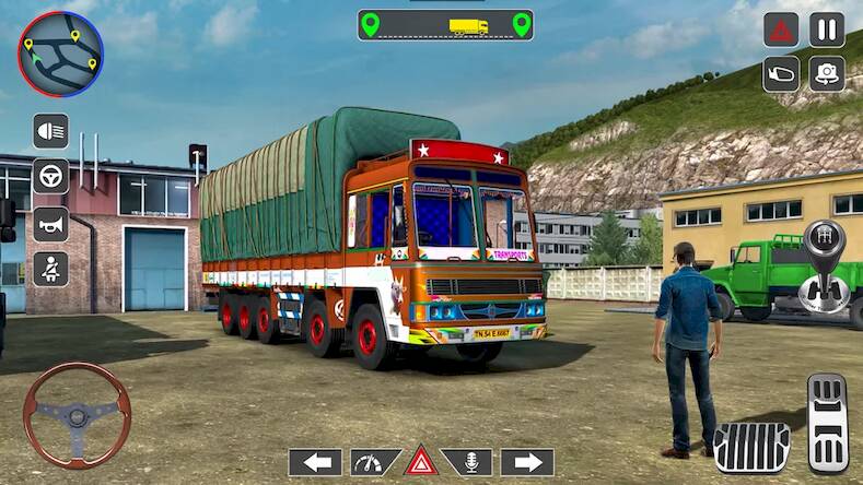 Скачать Cargo Truck Driving Sim Games (Взлом на монеты) версия 0.2.2 apk на Андроид