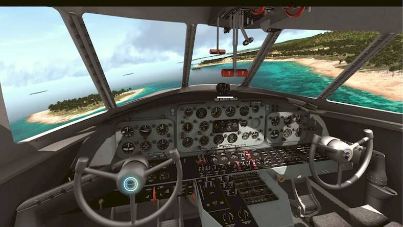 Скачать Flight Simulator-Pilot Plane X (Взлом открыто все) версия 2.1.2 apk на Андроид