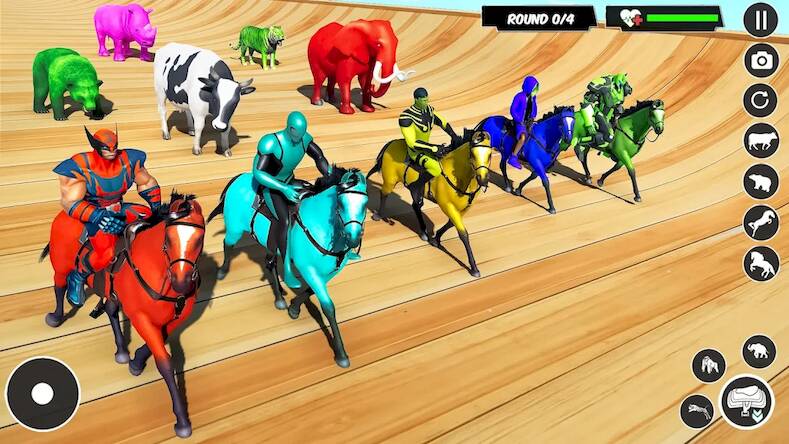 Скачать Cимулятор лошади гоночные игры (Взлом на деньги) версия 1.5.4 apk на Андроид