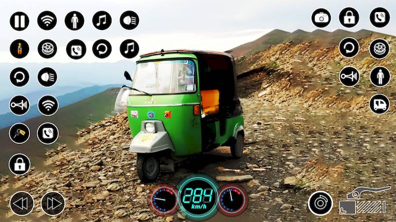 Скачать Tuk Tuk Rickshaw Driver 2023 (Взлом на деньги) версия 1.4.5 apk на Андроид