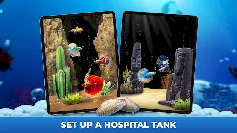 Скачать Fish Tank Clean: Aquarium Sim (Взлом открыто все) версия 0.7.4 apk на Андроид