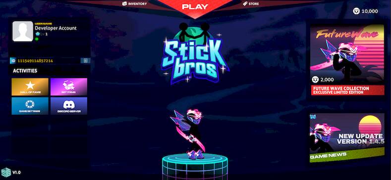 Скачать Stick Bros (Взлом открыто все) версия 1.4.8 apk на Андроид
