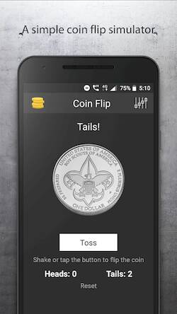 Скачать Coin Flip (Взлом на деньги) версия 0.4.6 apk на Андроид