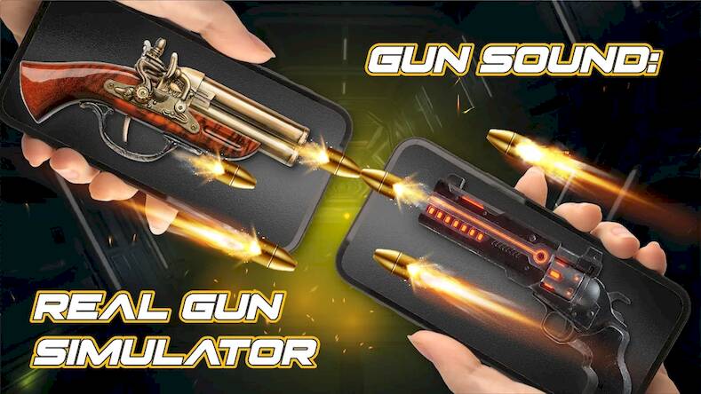 Скачать Gun Sound: Real Gun Simulator (Взлом на деньги) версия 1.4.1 apk на Андроид